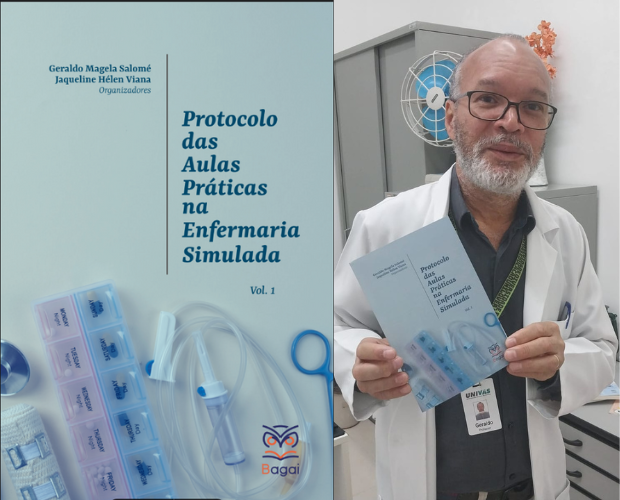 Editora Bagai lana livro de enfermagem com profissionais do CHSL e educadores da Univs